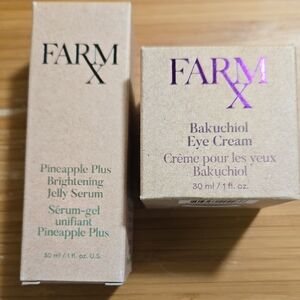 Bakuchiol Eye Cream and Pineapple Plus Serum Set